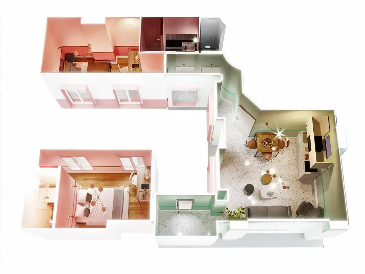 Merveil - Luxury Suite - Louvre - Aboukir IV Paris 0*,